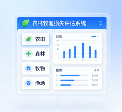 农林牧渔损失评估实用工具推荐