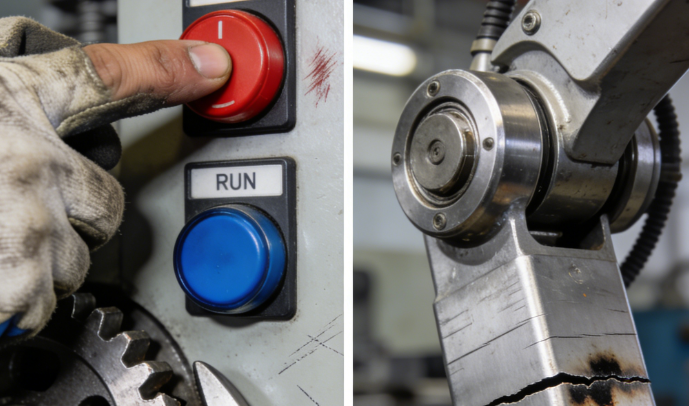 机械故障是人为还是质量？